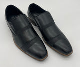 MENS BIG SIZE SHOE SLIP ON BLACK SIZE 13