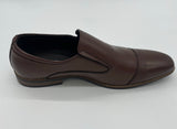 MENS BIG SIZE SHOES SLIP ON BROWN SIZE 12-15