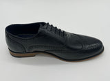 MENS BIG SIZE SHOES OXFORD BLACK BROGUE SIZE 12