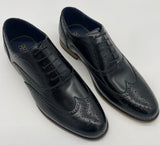 MENS BIG SIZE SHOES OXFORD BLACK BROGUE SIZE 12