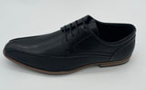 MENS BIG SIZE LACE UP BLACK SHOE SIZE 12-15