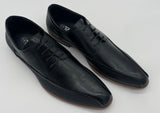 MENS BIG SIZE LACE UP BLACK SHOE SIZE 12-15