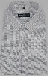 MENS LONG SLEEVE FORMAL  SHIRT 100% COTTON SIZE S TO XL  #1922 3642