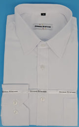 MENS SLIM FIT  PLAIN FORMAL SHIRTS  8 COLOURS AVAILABLE   SIZE S TO 3XL #432-3625