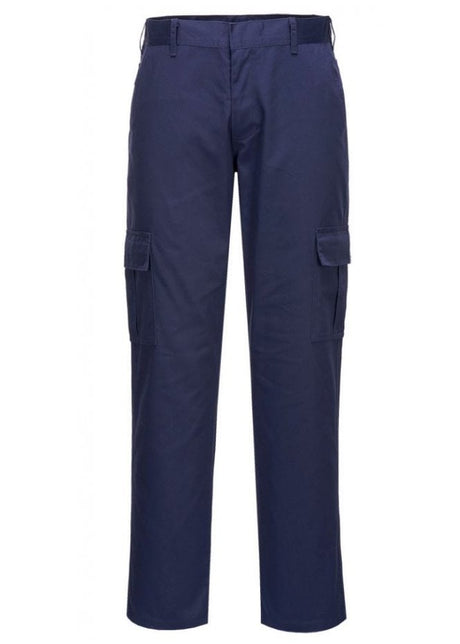 MENS PORTWEST C711 SLIM FIT CARGO TROUSERS SIZE 28" TO 52" WAIST