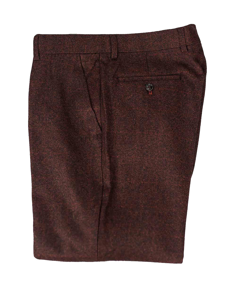 DRACO WINE  CK TROUSERS TWEED SIZE 30"-46"