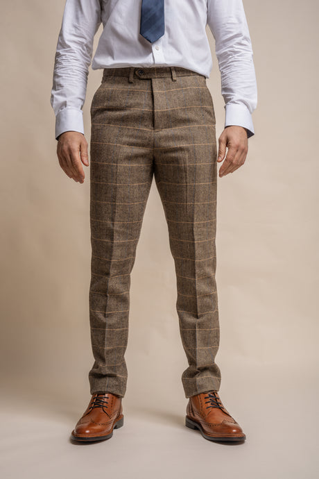 ALBERT BROWN CK TROUSERS TWEED SIZE