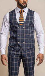 CAVANI 3 PIECE WOOL MIX HARDY SUIT