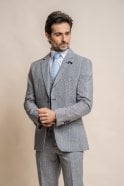 ARRIGA 3 PIECE LINEN MIX SUIT